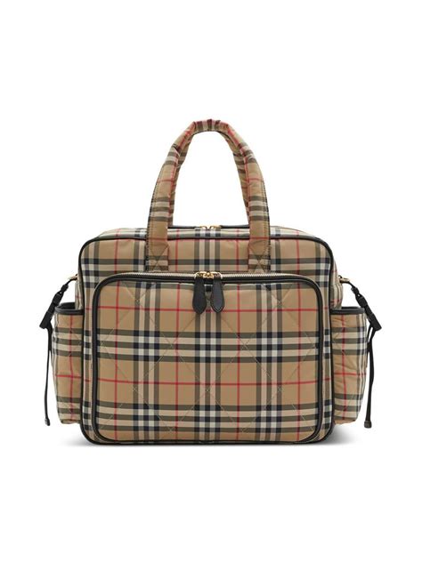 burberry chain diaper bag|diaper tote Burberry diaper bag.